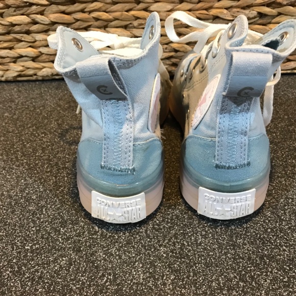 Unisex Converse Chuck Taylor Baby Blue CX High " Stretch Canvas HighTops - Picture 11 of 13
